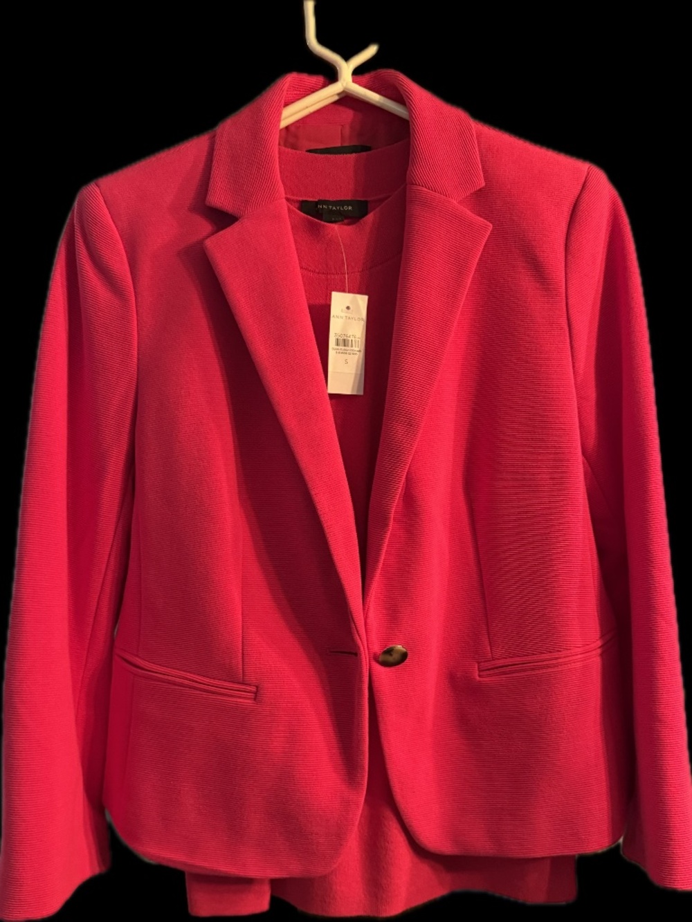 Ann Taylor Pink Jacket & Shell Set NWT